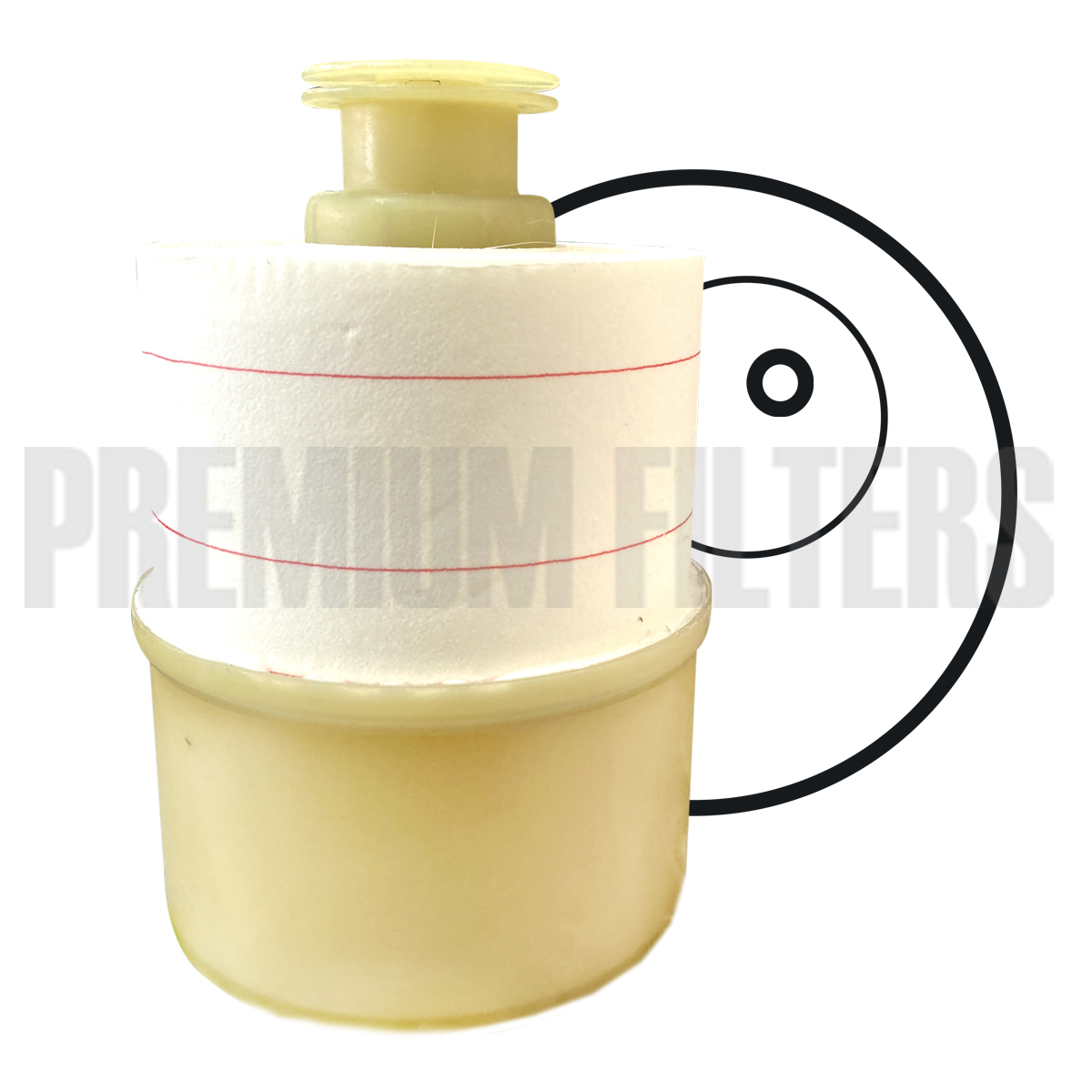 Filtro de Combustible FLP-506 — Filtro de Combustible FLP-506